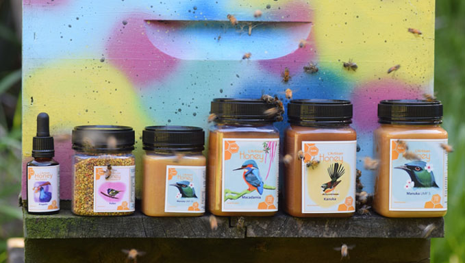 artisan honey collection